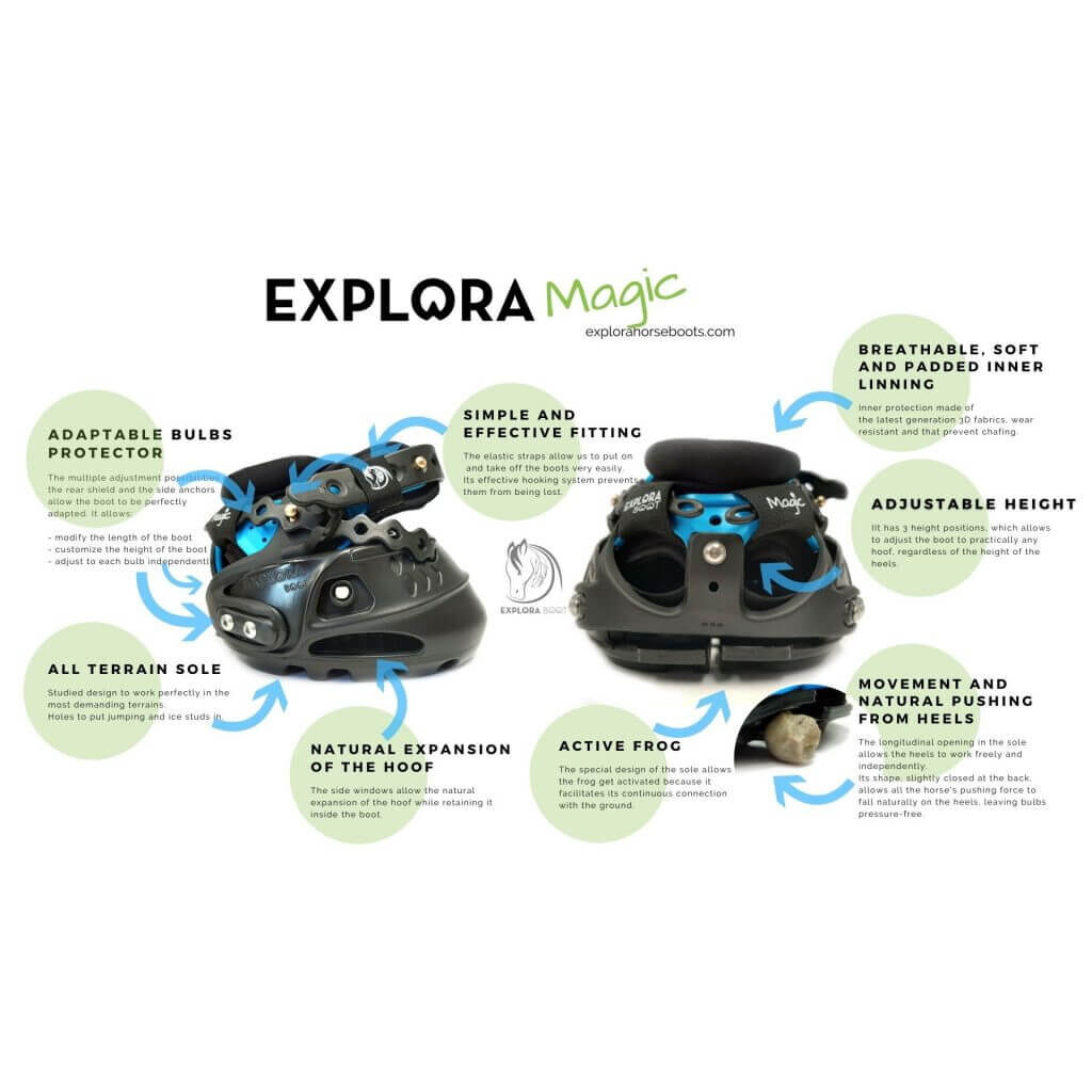 explora hoof boot