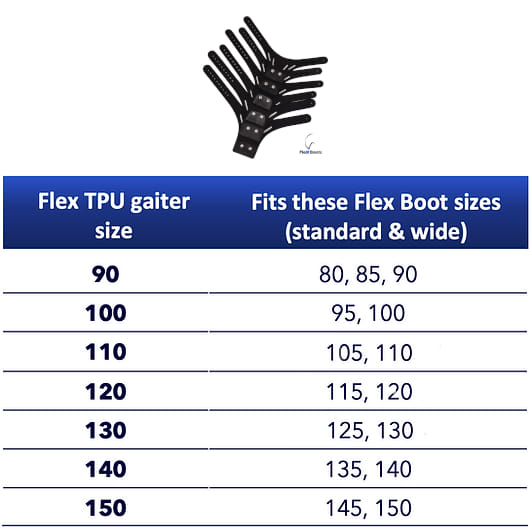 FLEX-TPU-Gaiter_size chart_2023_web