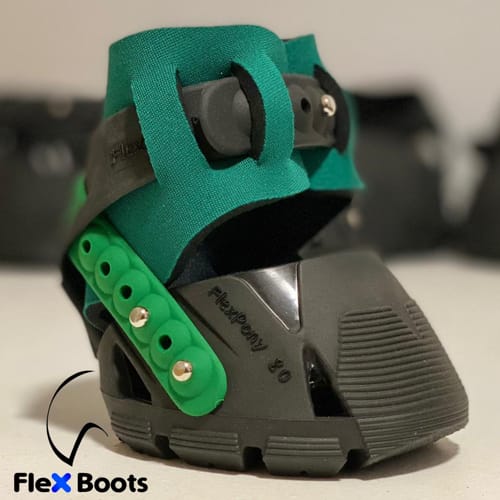 Flex boot_back straps green2_web